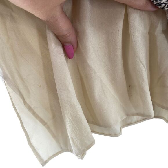 Phillip Lim Size M Layered Sweater‎ Vest Top Size Gray Beige Academia Preppy NWT - Picture 10 of 11